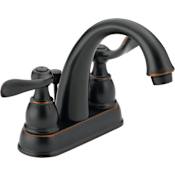Delta Windemere Centerset Bathroom Faucet with Pop-Up Drain Assembly - Includes Lifetime Warranty Oil Rubbed Bronze