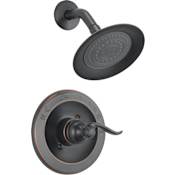 Delta Windemere Monitor 14 Series Single Function Pressure Balanced Shower Only Less Rough-In Valve - Limited Lifetime Warranty Oil Rubbed Bronze