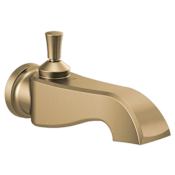 Delta Dorval 8-3/16" Integrated Diverter Tub Spout Champagne Bronze