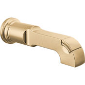 Delta Tetra Diverter Tub Spout Lumicoat Champagne Bronze
