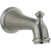 Delta 7-1/2" Diverter Wall Mounted Tub Spout Brilliance Stainless