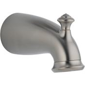 Delta 6-1/2" Diverter Wall Mounted Tub Spout Brilliance Stainless