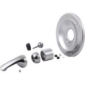 Delta 600 Series Tub and Shower Renovation Kit Brilliance Stainless