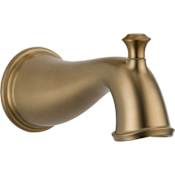 Delta Cassidy 7-11/16" Integrated Diverter Tub Spout Champagne Bronze
