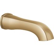 Delta Stryke Tub Spout Lumicoat Champagne Bronze