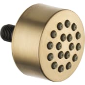 Delta HydraChoice Body Spray with Full Spray Touch Clean Spray Head and 50 Degree Adjustability - Less Trim and Rough In Champagne Bronze