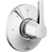 Delta Galeon Three Function Diverter Valve Trim Less Rough-In Valve - Two Independent Positions Lumicoat Chrome