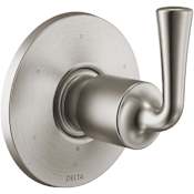 Delta Kayra Six Function Diverter Valve Trim Less Rough-In Valve - Three Independent Positions, Three Shared Positions Brilliance Stainless