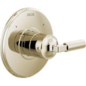 Delta Bowery Monitor 14 Series Single Function Pressure Balanced Shower Trim - Less Rough-In Valve Brilliance Polished Nickel