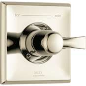 Delta Dryden Monitor 14 Series Single Function Pressure Balanced Valve Trim Only - Less Rough-In Valve Brilliance Polished Nickel