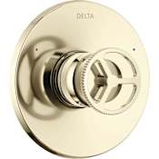 Delta Trinsic Pressure Balanced Valve Trim Only with Single Wheel Handle - Less Rough In Brilliance Polished Nickel