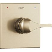 Delta Zura Monitor 14 Series Single Function Pressure Balanced Trim Only - Less Rough-In Valve Champagne Bronze