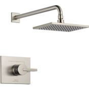 Delta Vero Monitor 14 Series Single Function Pressure Balanced Shower Only - Less Rough-In Valve Brilliance Stainless