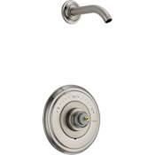 Delta Cassidy Monitor 14 Series Single Function Pressure Balanced Shower Only - Less Shower Head, Handle and Rough-In Valve Brilliance Stainless
