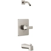 Delta Velum Monitor 14 Series Tub and Shower Trim Package with Shower Arm - Less Shower Head Brilliance Stainless