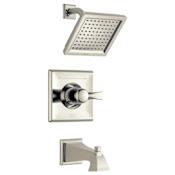 Delta Dryden Monitor 14 Series Single Function 1.75 GPM Pressure Balanced Tub and Shower - Less Rough-In Valve Brilliance Polished Nickel