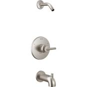 Delta Trinsic Monitor 14 Series Single Function Pressure Balanced Tub and Shower - Less Shower Head and Rough-In Valve Brilliance Stainless