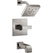 Delta Ara Monitor 14 Series Single Function Pressure Balanced Tub and Shower - Less Rough-In Valve Brilliance Stainless