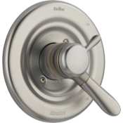 Delta Lahara Monitor 17 Series Dual Function Pressure Balanced Valve Trim Only with Integrated Volume Control - Less Rough-In Valve Brilliance Stainless