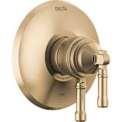 Delta Broderick Monitor 17 Series Dual Function Pressure Balanced Valve Trim Only with Integrated Volume Control - Less Rough-In Valve Lumicoat Champagne Bronze