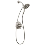 Delta Kayra Monitor 17 Series Dual Function Pressure Balanced Shower Only with In2ition and Integrated Volume Control - Less Rough-In Valve Brilliance Stainless