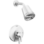 Delta Galeon Monitor 17 Series Dual Function Pressure Balanced Shower Only with Integrated Volume Control and Cylinder Showerhead - Less Rough-In Valve Lumicoat Chrome