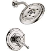 Delta Cassidy 17 Series Shower Only Trim Package with 1.75 GPM Single Function Shower Head Brilliance Polished Nickel