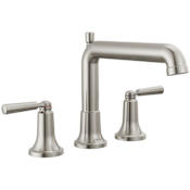 Delta Saylor Deck Mounted Roman Tub Filler - Less Rough In Brilliance Stainless