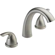 Delta Classic Deck Mounted Roman Tub Filler Trim Brilliance Stainless
