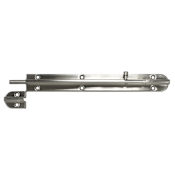 Deltana 10" Stainless Steel Barrel Bolt Stainless Steel