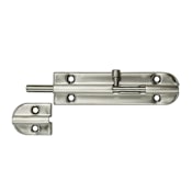 Deltana 6" Stainless Steel Barrel Bolt Stainless Steel