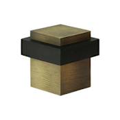 Deltana 1-3/8 Inch Floor Mounted Peg Door Stop Antique Brass