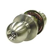 Deltana Grade 2 Commercial Round Knob Privacy Set from the Pro Series Stainless Steel