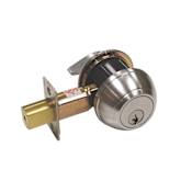 Deltana 2-1/2" Single Cylinder Grade 1 Commercial Deadbolt from the Pro Series Brushed Chrome