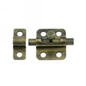 Deltana 2" Solid Brass Barrel Bolt Antique Brass
