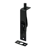 Deltana 4" x 3/4" x 1-1/8" Flush Bolt Black