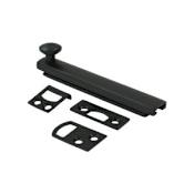 Deltana 4" Surface Bolt Black