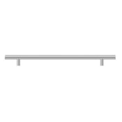 Deltana 10" Center to Center Modern Bar Cabinet Pull Satin Stainless Steel