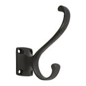 Deltana Double Prong Coat and Hat Hook Oil Rubbed Bronze