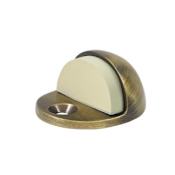 Deltana Solid Brass Low Profile Dome Door Stop Antique Brass