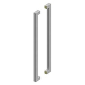 Deltana 36" Center to Center Back to Back Door Pull Set Brushed Stainless Steel