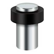 Deltana 3" Floor Mounted Peg Door Stop Bright Chrome