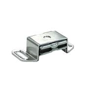 Deltana 2-1/16" x 1-1/8" x 5/8" Solid Brass Magnetic Catch Brushed Chrome