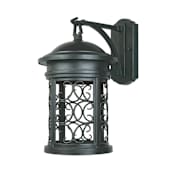 Designers Fountain 1 Light 13" Wall Lantern from the Dark Sky Barrington Collection Oil Rubbed Bronze