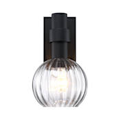 Designers Fountain Fernwood 13" Tall Outdoor Wall Sconce Matte Black