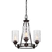 Designers Fountain Gramercy Park 3 Light 1 Tier Chandelier Old English Bronze