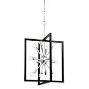 Designers Fountain Xander 12 Light 19" Wide Sputnik Chandelier Chrome