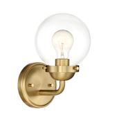 Designers Fountain Knoll 10" Tall Wall Sconce Brushed Gold