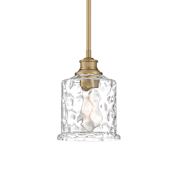 Designers Fountain Drake 5" Wide Mini Pendant Brushed Gold