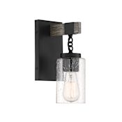 Designers Fountain Fulton 11" Tall Bathroom Sconce Matte Black